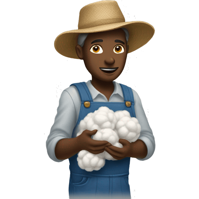 Cotton picker emoji