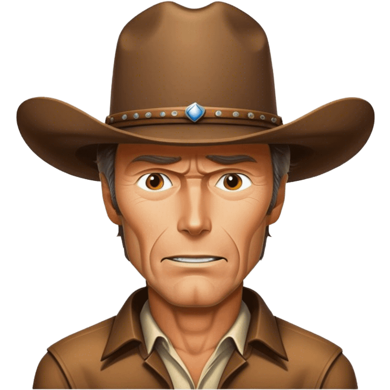 Clint Eastwood cowboy emoji