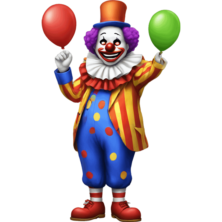 clown with big butt emoji