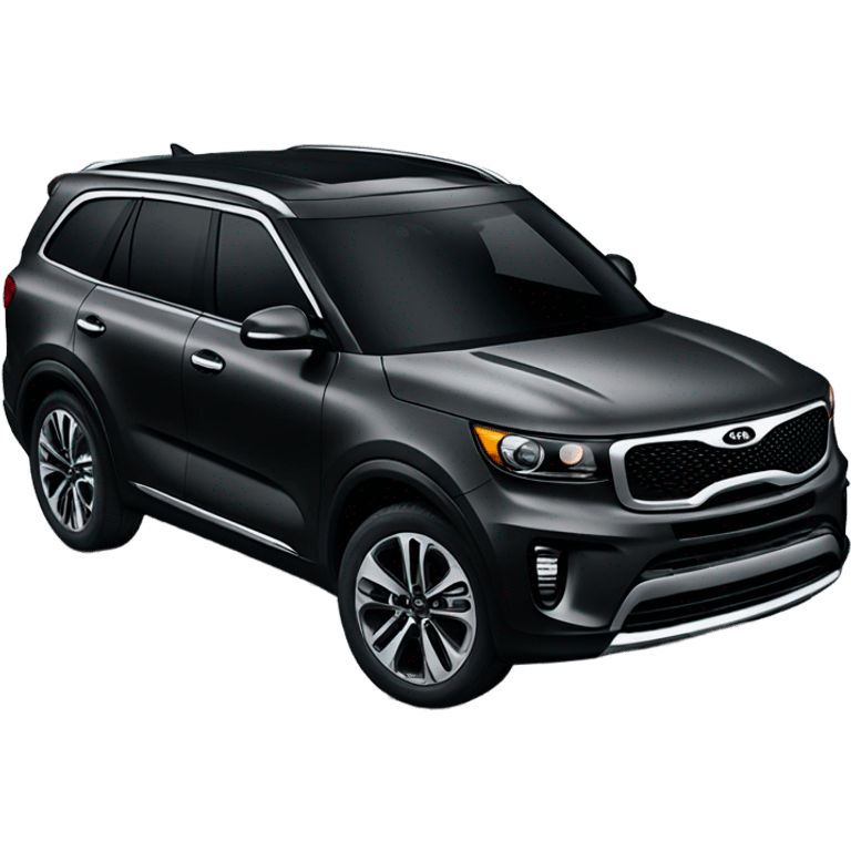 Kia suv black emoji