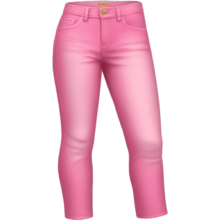 Pink jeans emoji