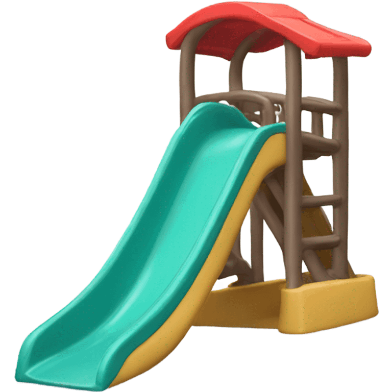 Plastic children's slide emoji