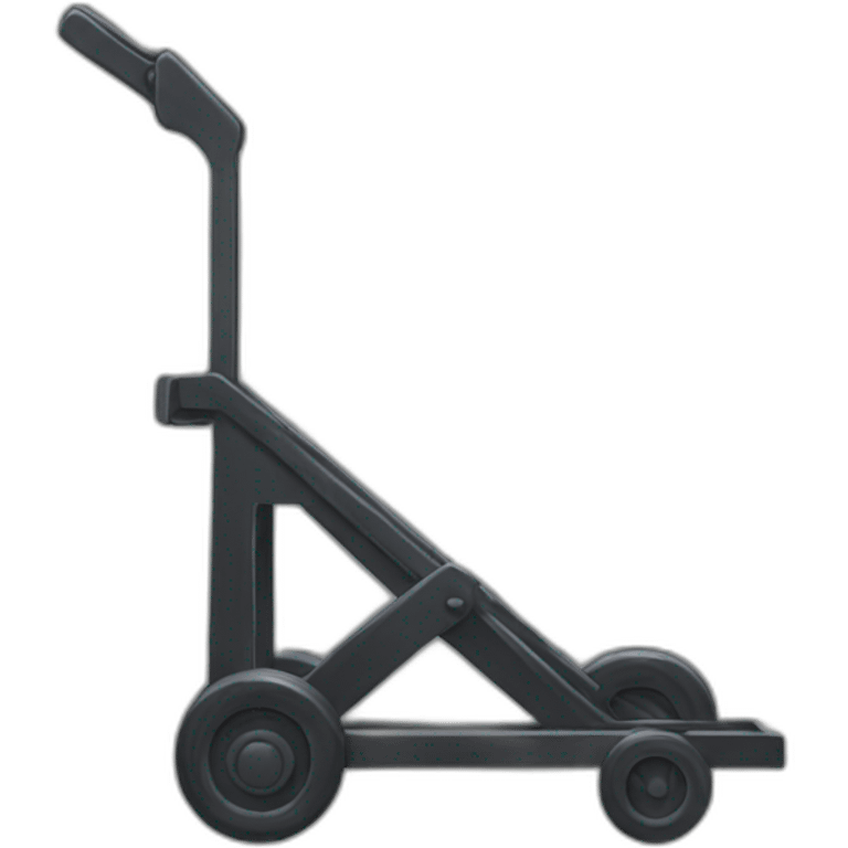 black cart emoji