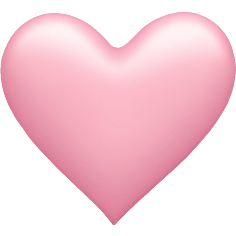 Pastel Pink Heart  emoji