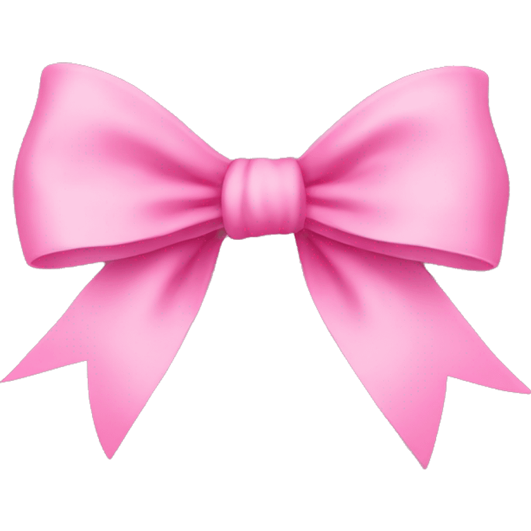 Pink bow emoji