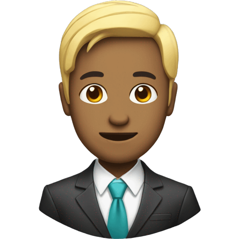 Persona con traje emoji