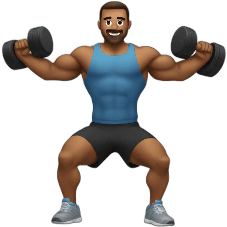 gym dumbel emoji