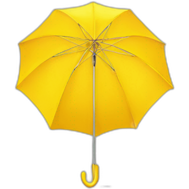 Yellow umbrella emoji