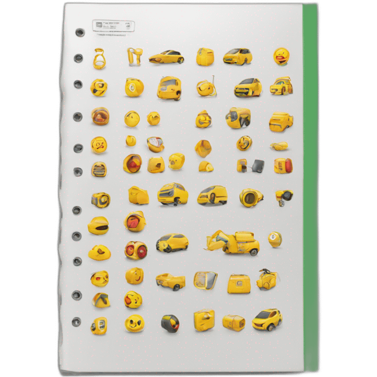 Specification bound manual emoji