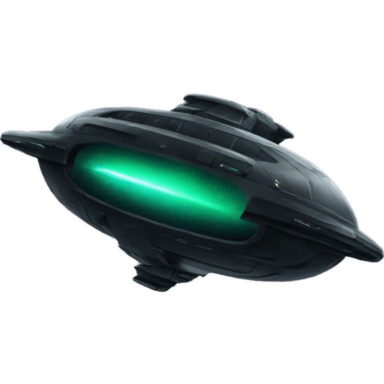 black grddn spaceship emoji