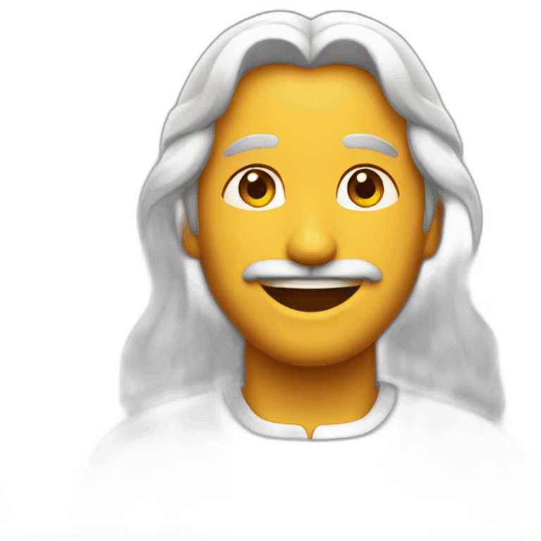 Jésus souriant emoji