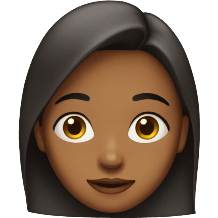 A girl emoji