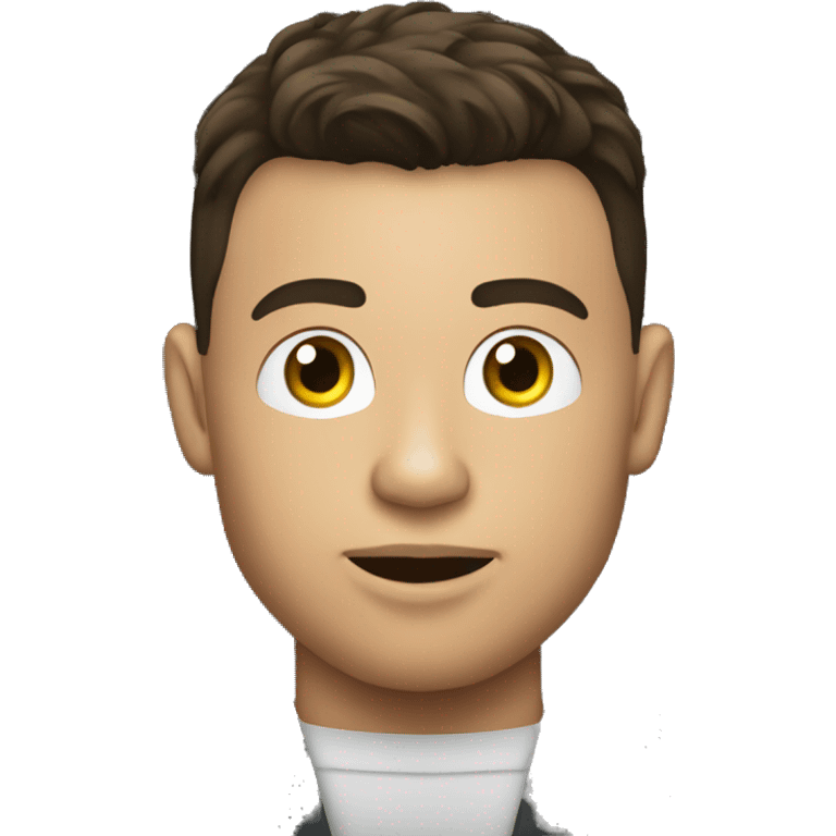 Ronaldo dans une voiture emoji