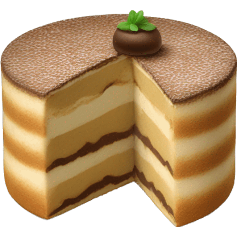 Tiramisu ca emoji