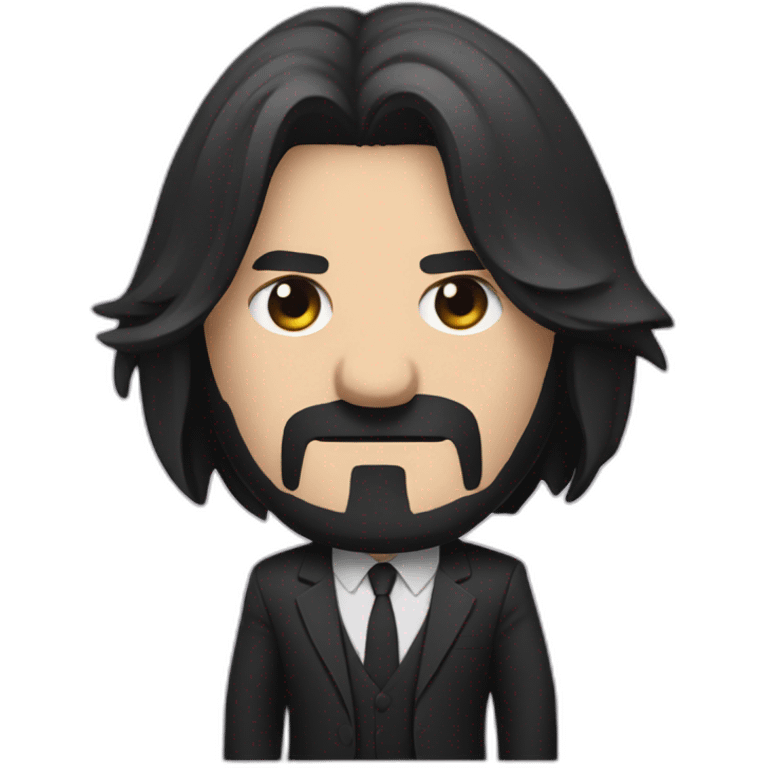 John wick playing backgamon emoji