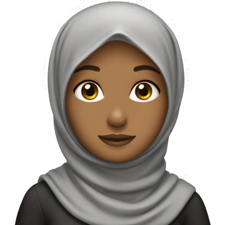 Iphone hijabic girl emoji emoji