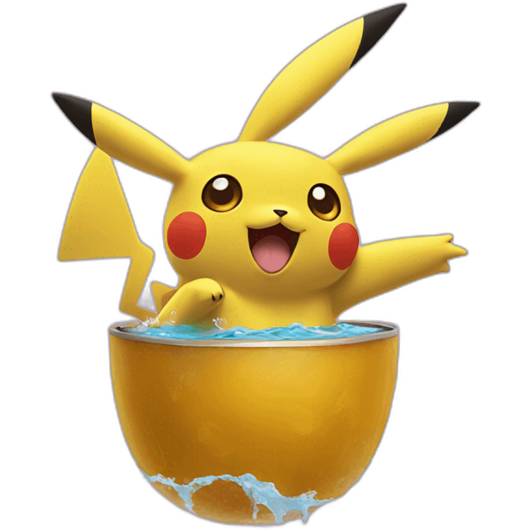 pikachu-swimming-in-curry emoji