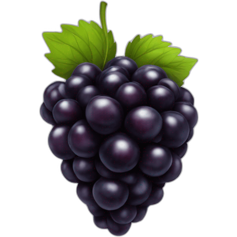 blackberry fruit emoji