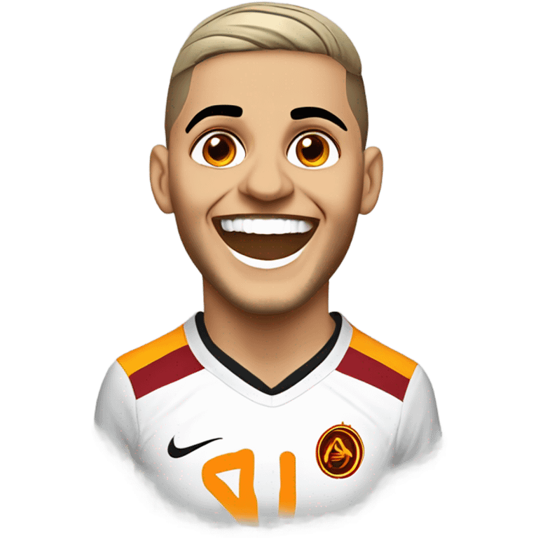 Mauro Icardi Galatasaray ear celebration emoji