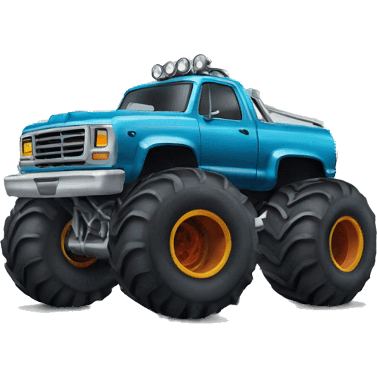 Monster truck emoji