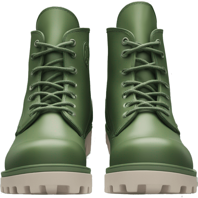 Original Palladium pampa Mens Low Boot Green emoji