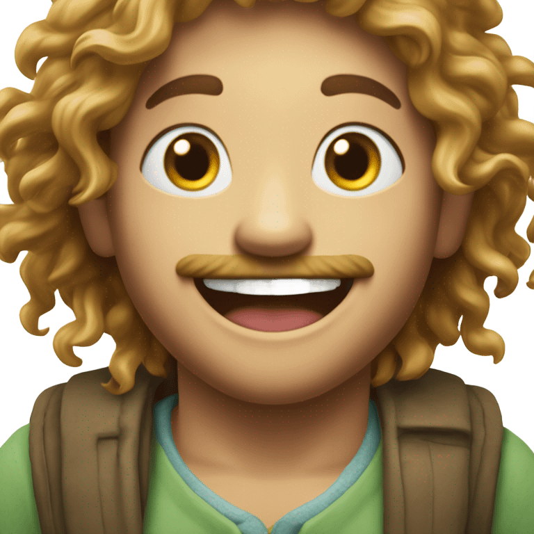 hyper realistic laughing Greenlander emoji