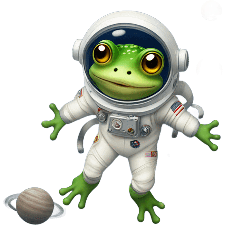 frog in space emoji