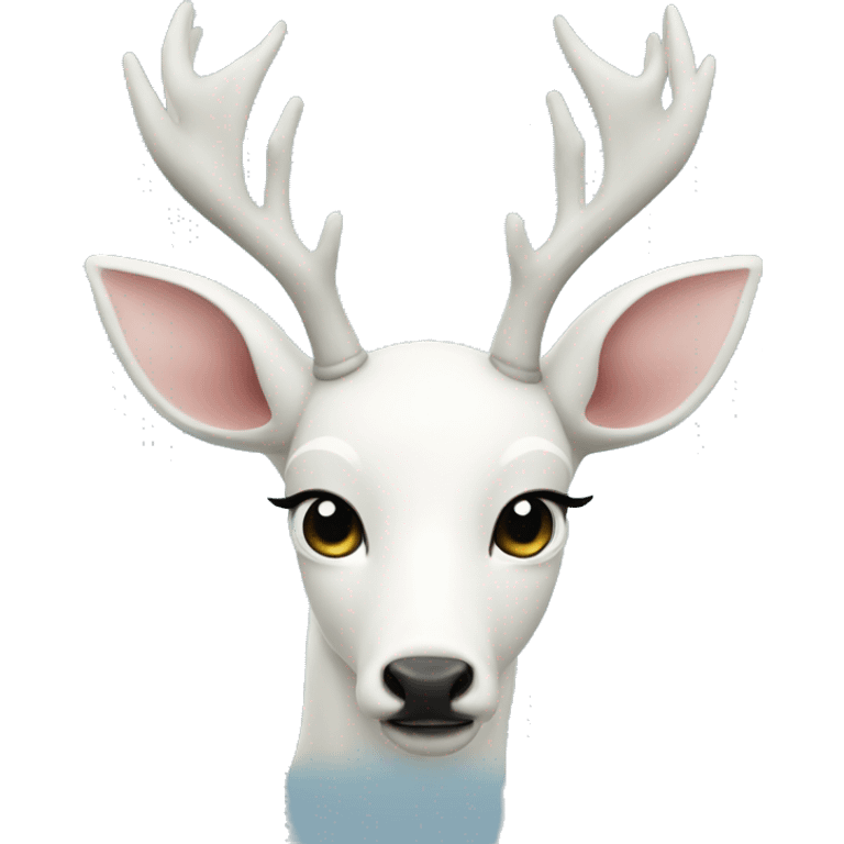 white deer see the sea emoji