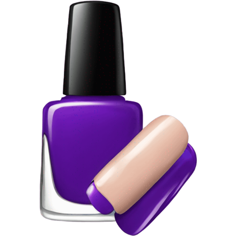 perple nail polish emoji