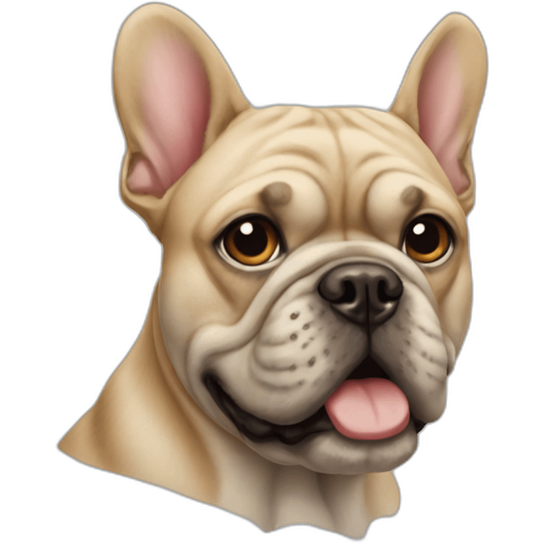 Bouldogue French  emoji