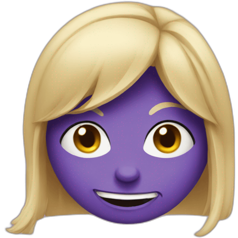 grimace girl emoji