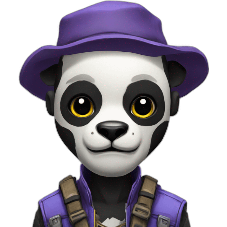 Panda in borderlands the game emoji