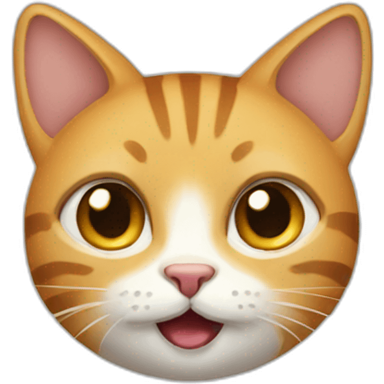 surprising small cat face emoji