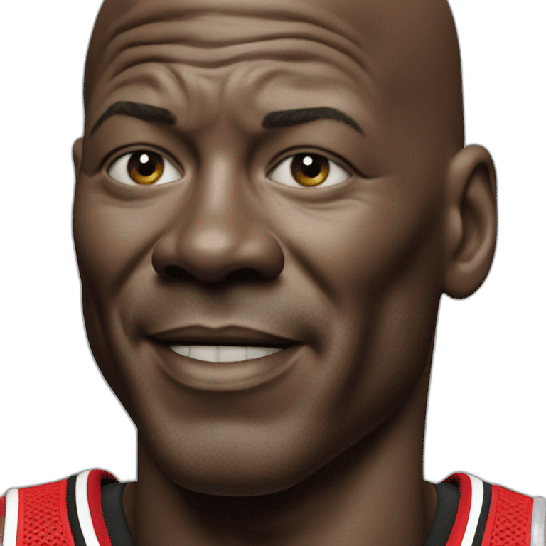 MICHEAL JORDAN REALISTIC 4K IMAGE emoji