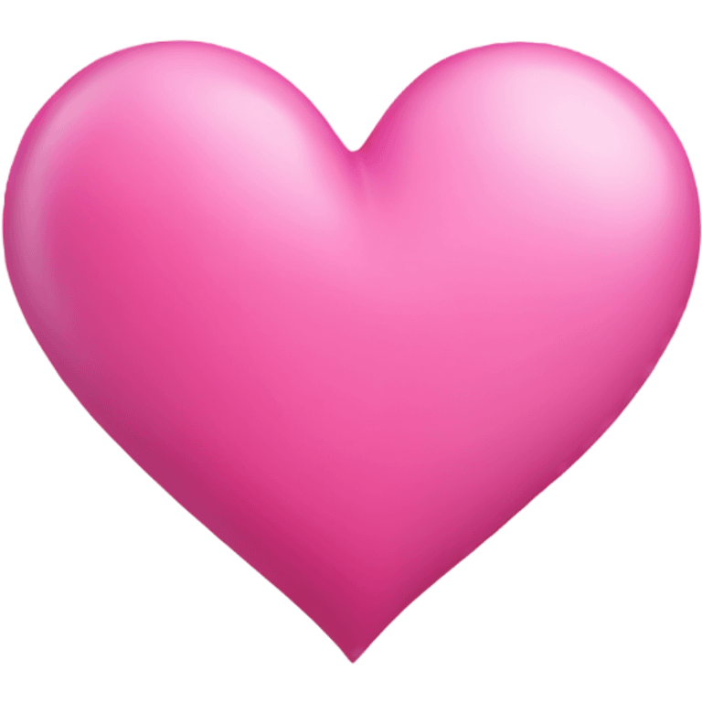 Pink heart emoji