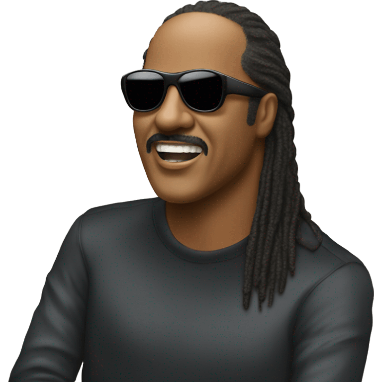 Stevie wonder but he’s not blind emoji