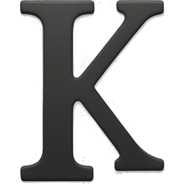 letter K emoji