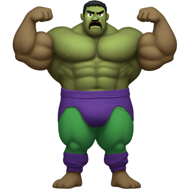 Thug Hulk emoji