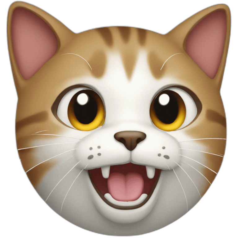 Gato mewing emoji