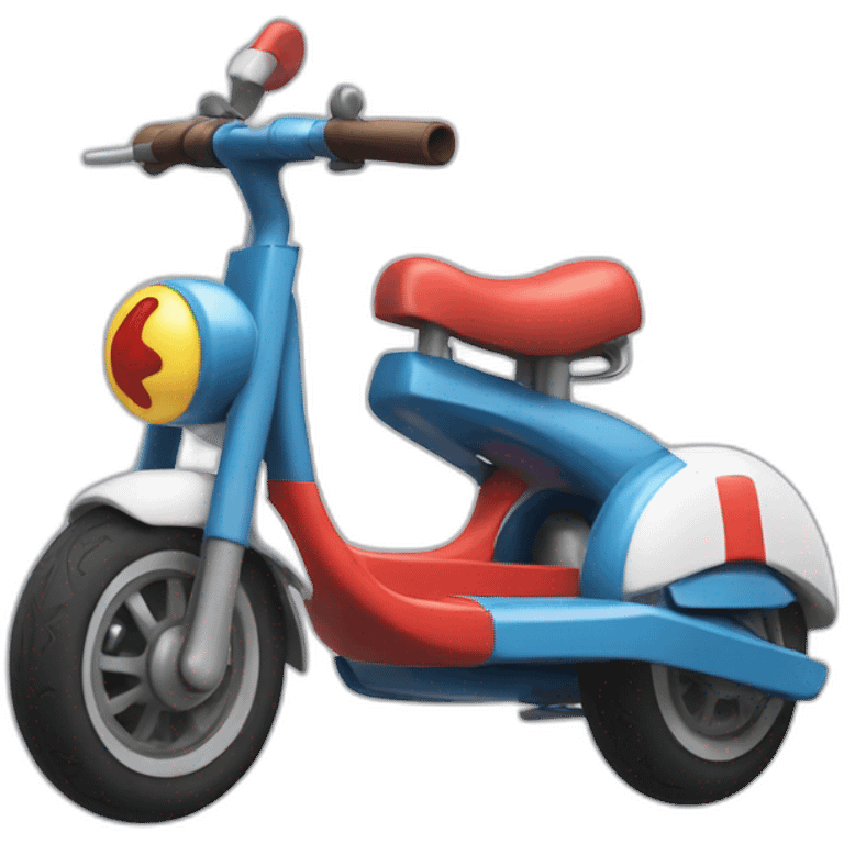 Trotinette mario emoji