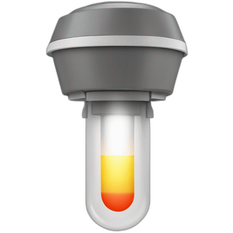 emergency warning system light emoji