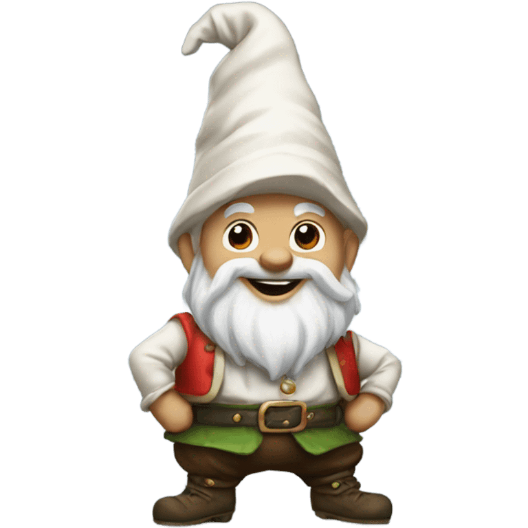 Dancing gnome emoji