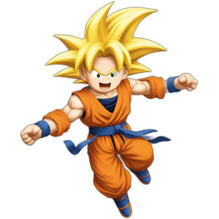 Goku flying numbus emoji