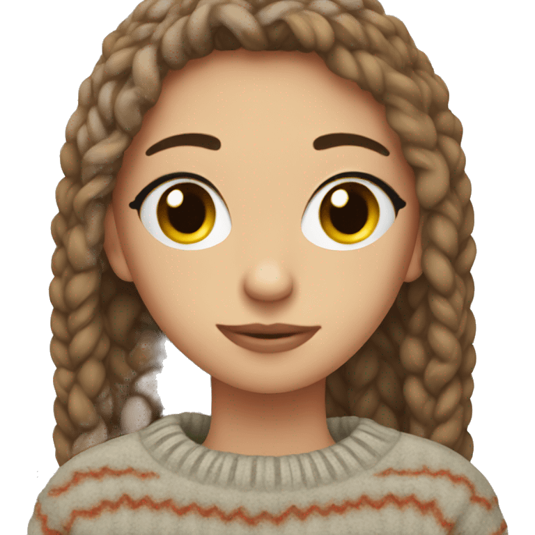 Cozy sweater emoji