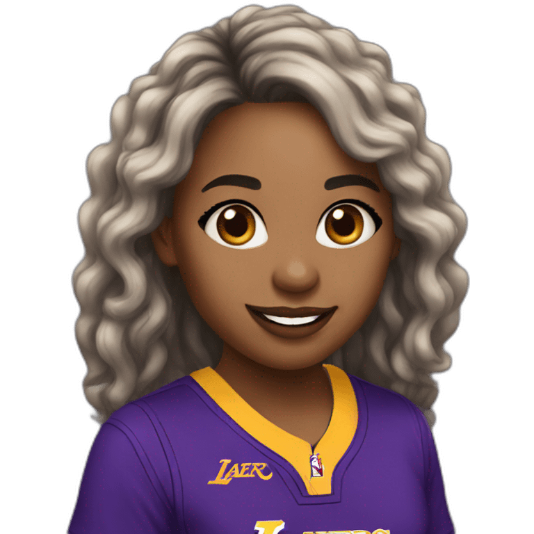 lakers girl emoji