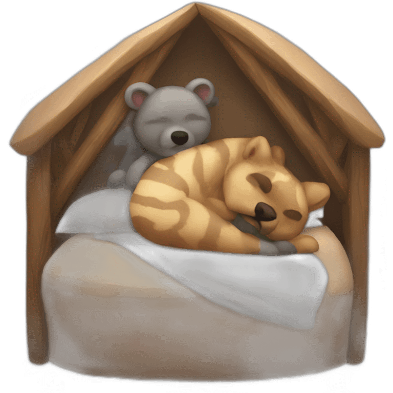 cuddle den emoji