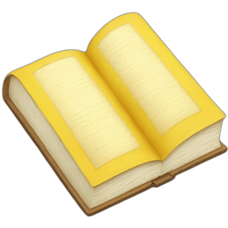 yellow book emoji