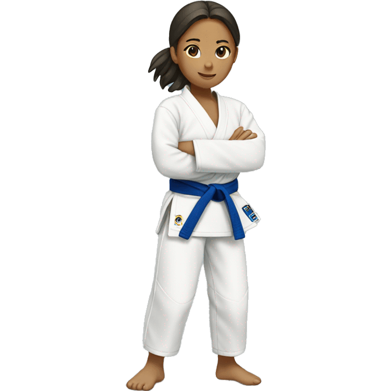 Judo girl emoji