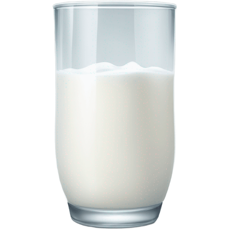 Milk in glass emoji