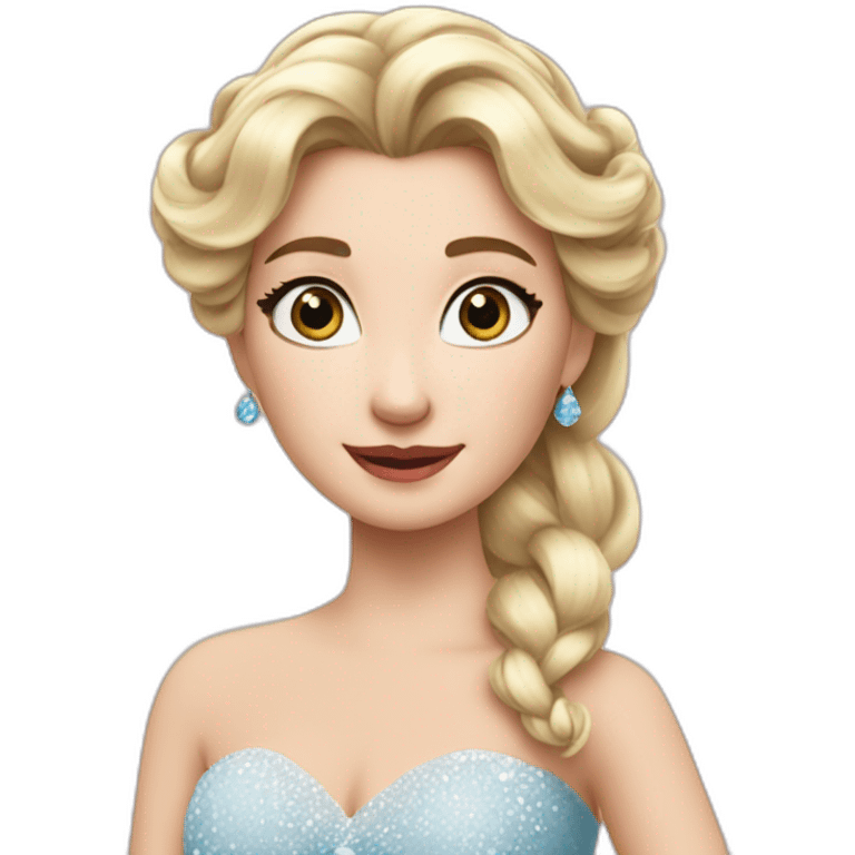 La reine des neiges emoji